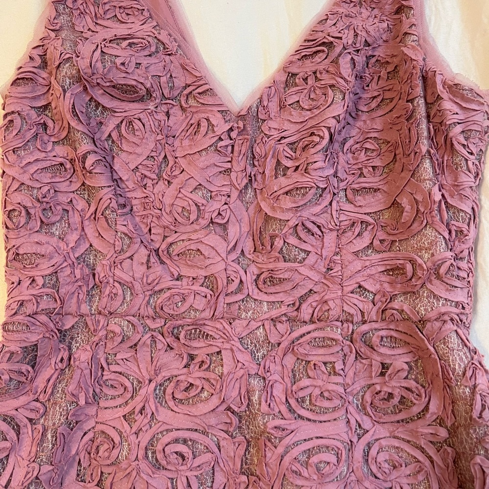 BCBG MAXAZRIA Purple Semi Formal Dress
